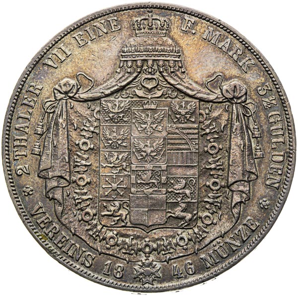 2 Thaler 1846 A - back