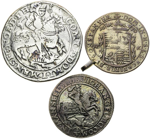 Lot stříbrných mincí (3 ks) - revers