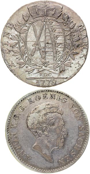 Tolar 1778, 1836 (2 ks) - revers