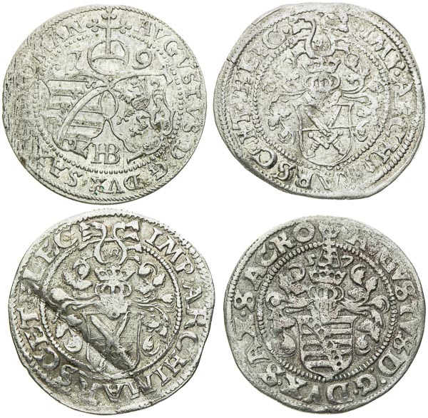 Groschen (4 pcs) - back