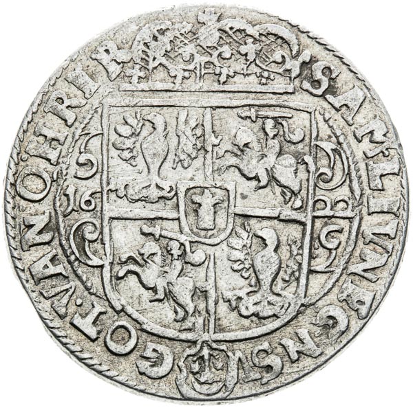 1/4 Thaler 1622 - back