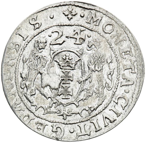 1/4 Thaler 1624 - back