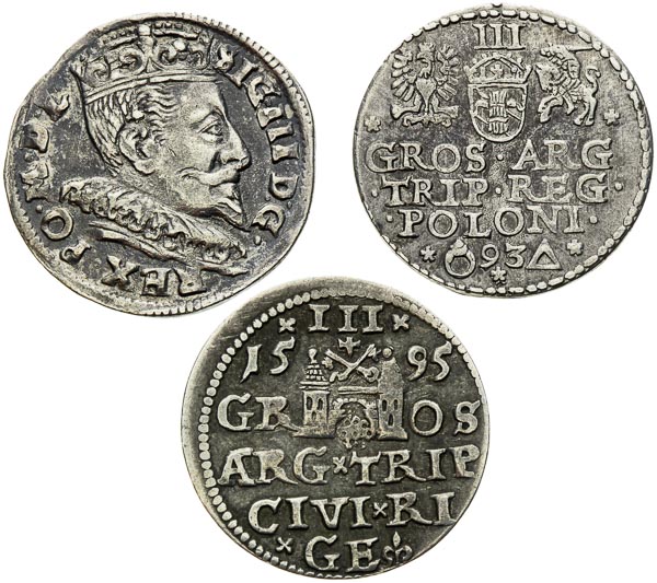 3 Groschen (3 pcs) - front