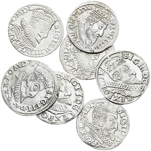 3 Groschen (7 pcs) - front