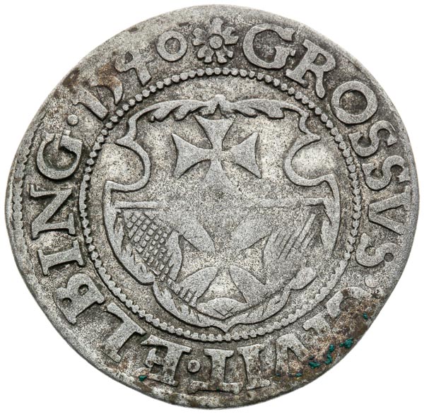 Groschen 1540 - back