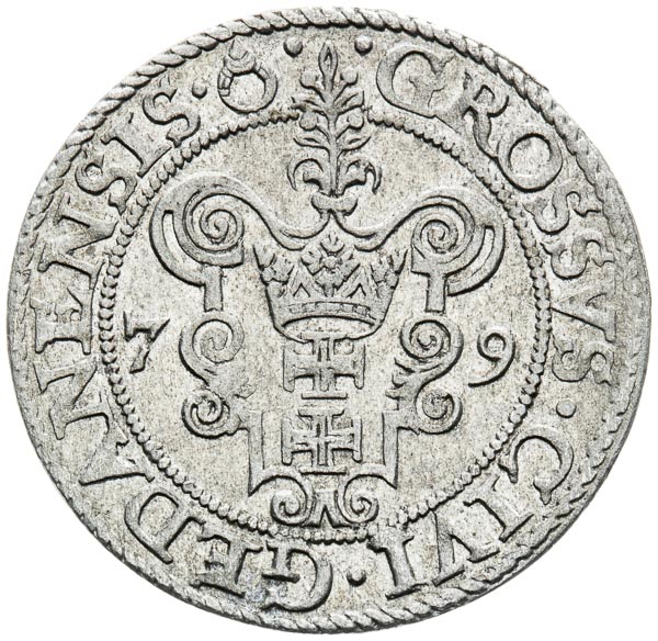 Groschen 1579 - back