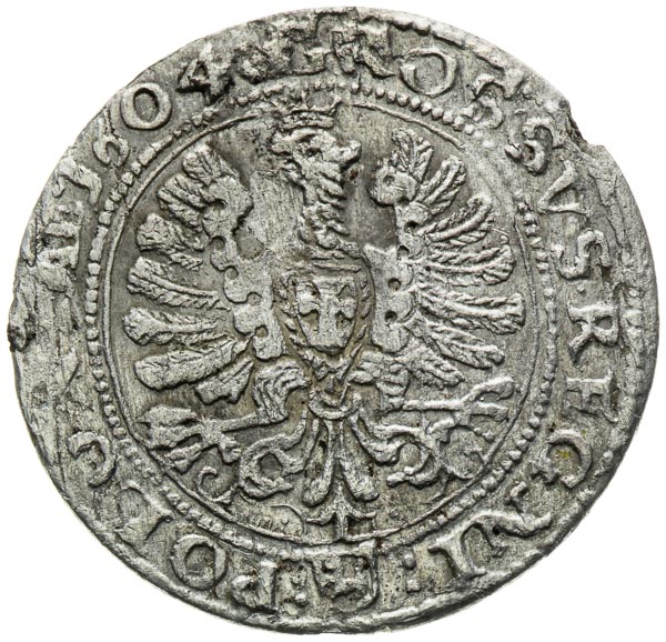 Groschen 1604 - back