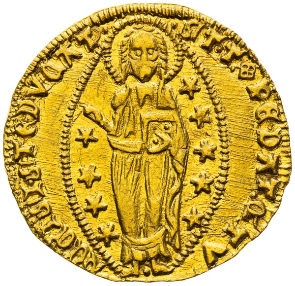 Zecchino (1414-1423) - back