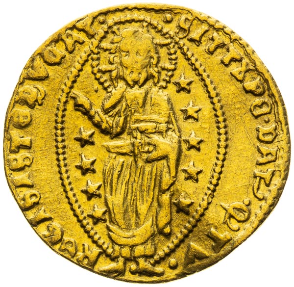 Zecchino (1423-1457) - back