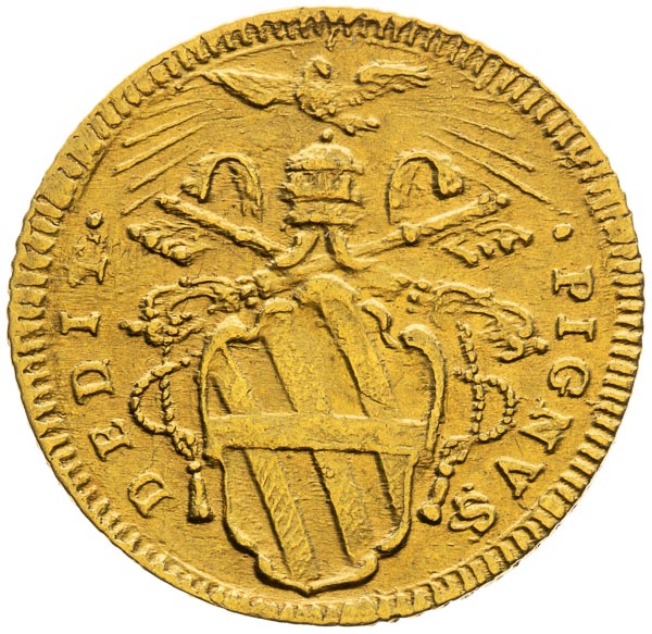 Zecchino (1730-1740) - front