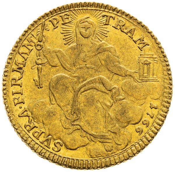 Zecchino 1766 - back