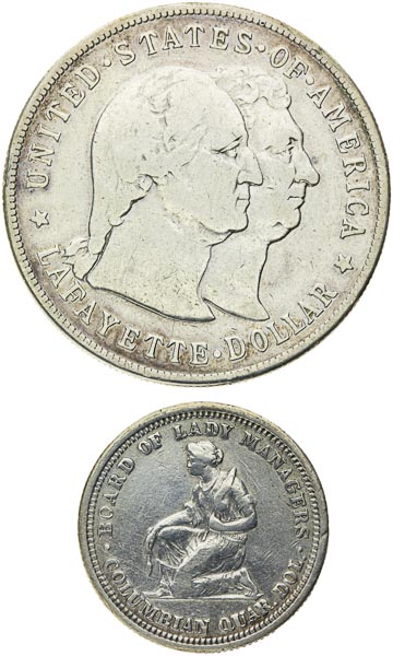 Silver coins (2 pcs) - front