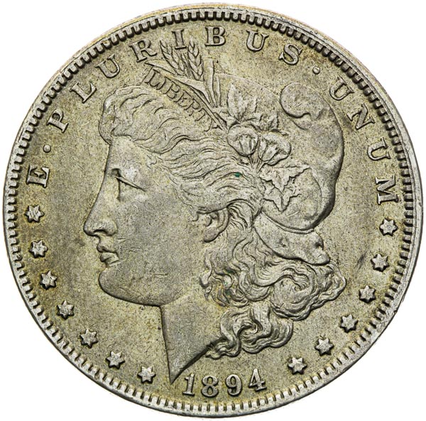 Morgan Dolar 1894 O - front