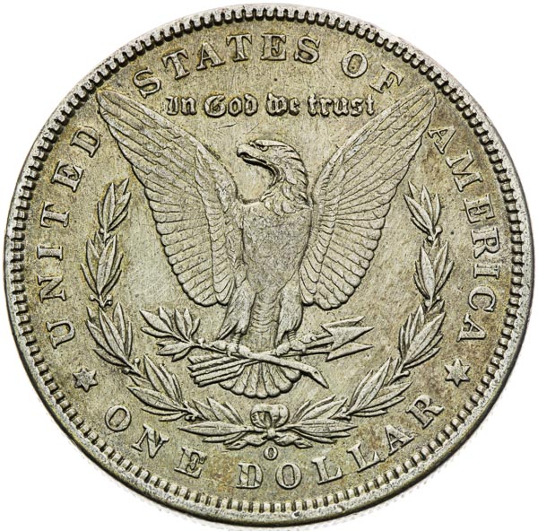 Morgan Dolar 1894 O - back