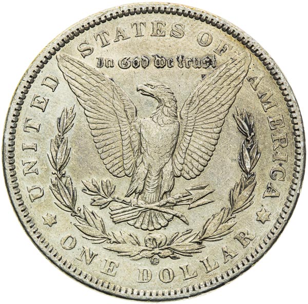 Morgan Dollar 1897 O - back