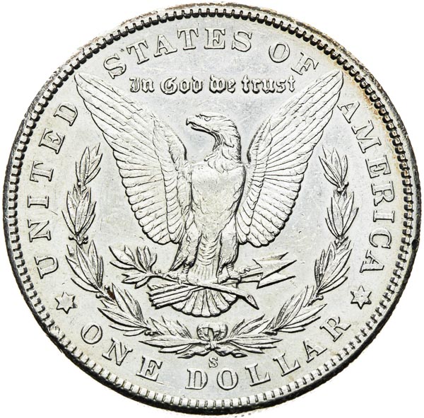 Morgan Dolar 1902 S - back