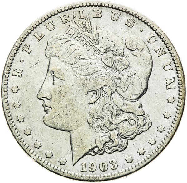 Morgan Dollar 1903 S - front
