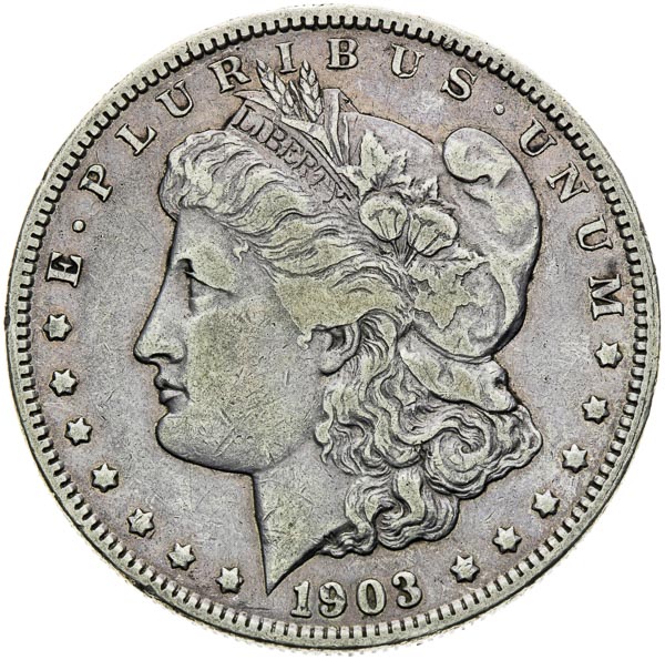 Morgan Dolar 1903 O - front