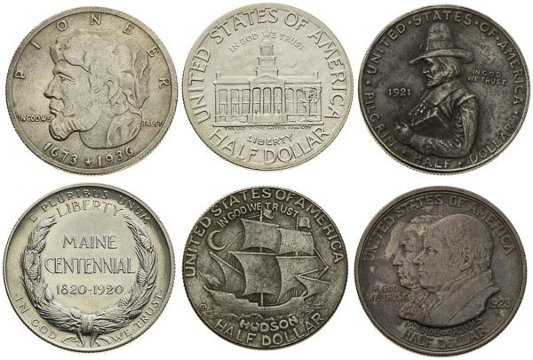 50 cent / Half dollar (6 pcs) - front