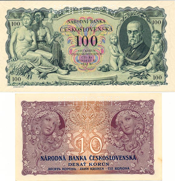 Lot of banknotes (2 pcs) - back