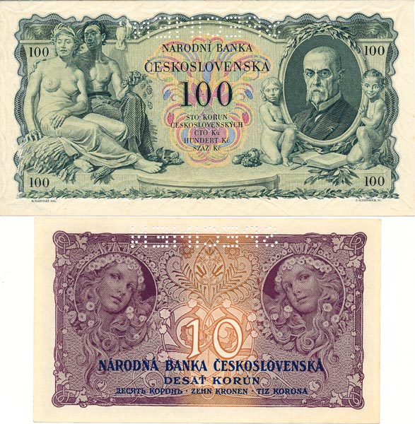 Lot of banknotes (2 pcs) - back