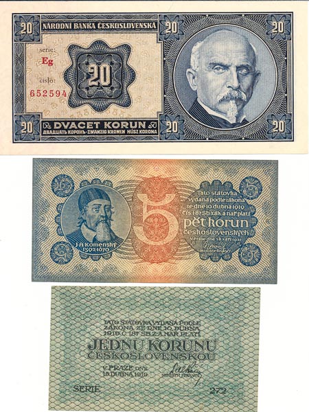 Lot of banknotes (3 pcs) - front