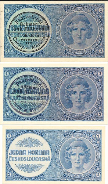 Lot of banknotes (3 pcs) - back