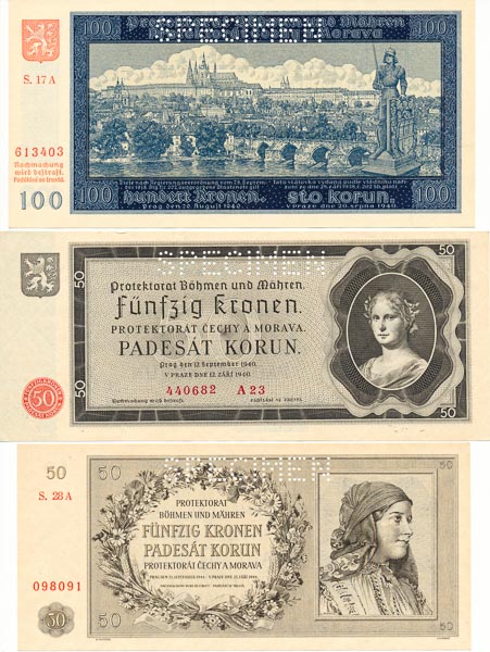 Lot of banknotes (7 pcs) - front