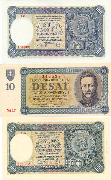 Lot of banknotes (3 pcs) - front