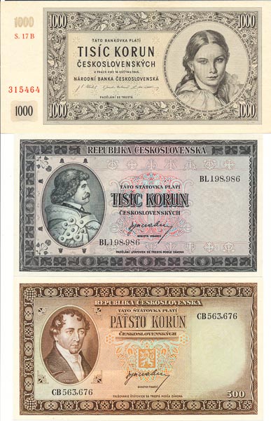 Lot of banknotes (3 pcs) - front