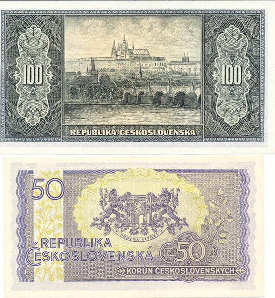 Lot of banknotes (2 pcs) - back