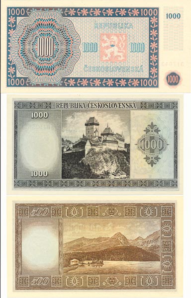 Lot of banknotes (3 pcs) - back