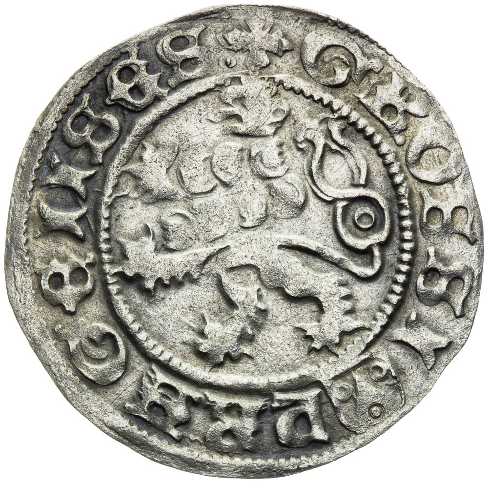 Prague Groschen (1520–1522) - back