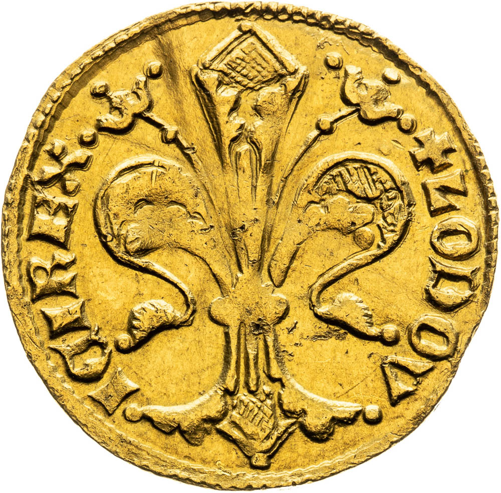 Goldgulden (1342-1353) - front