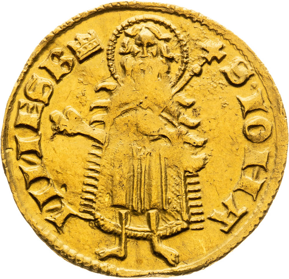 Goldgulden (1342-1353) - back
