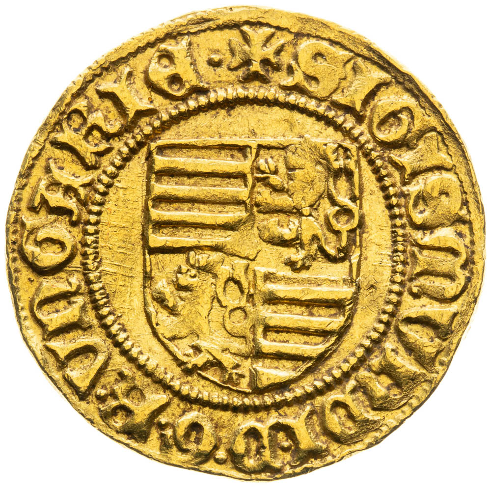 Goldgulden (1387-1437) - front