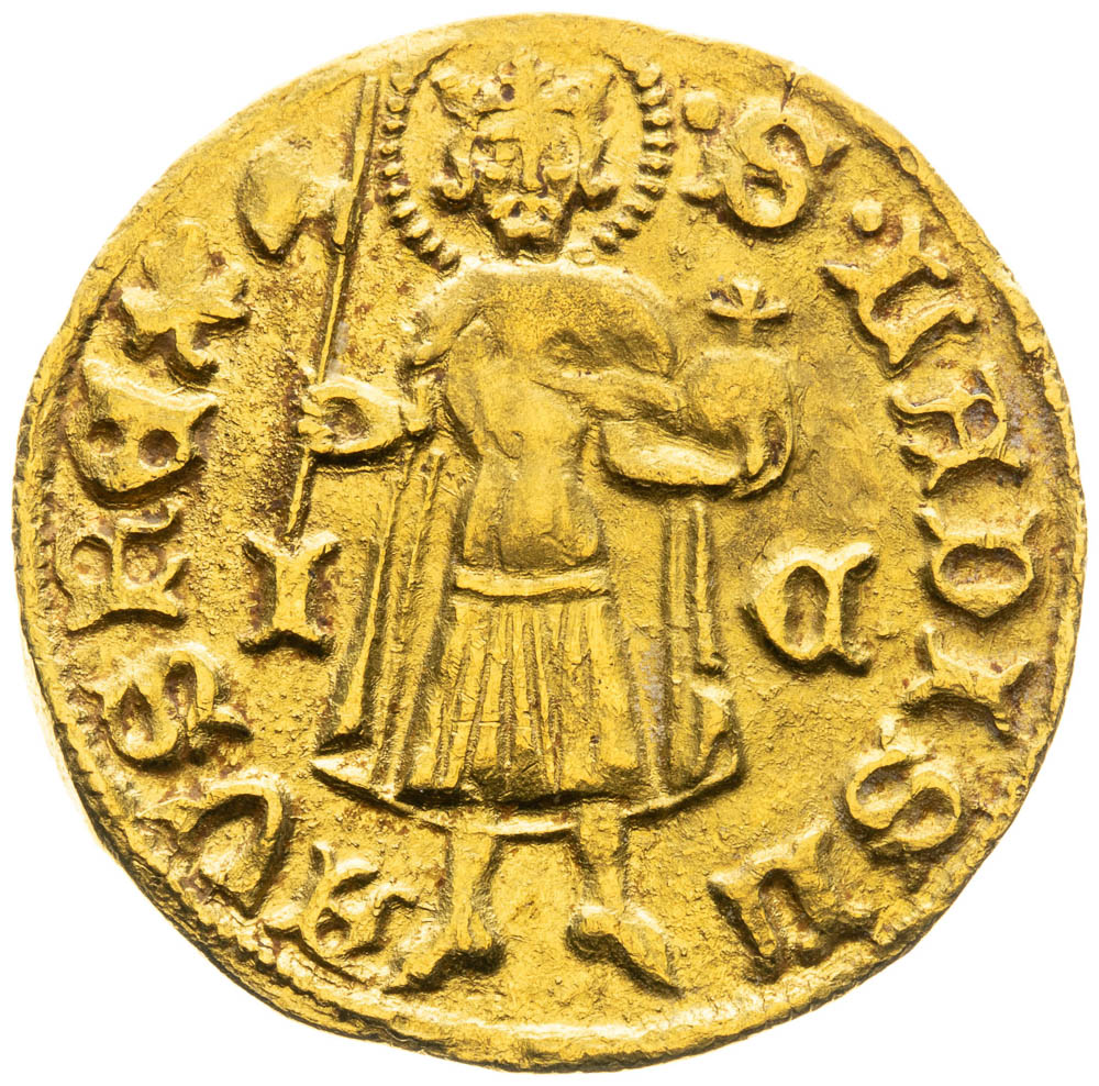 Goldgulden (1387-1437) - back