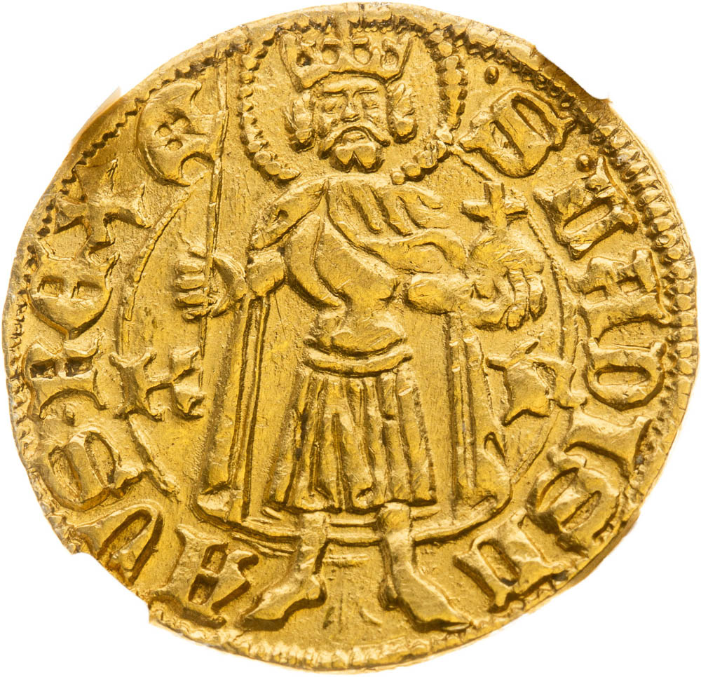 Goldgulden (1455-1457) - back