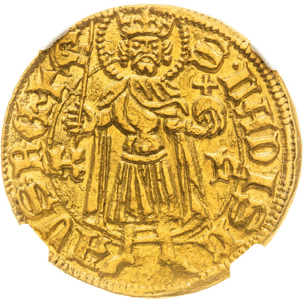 Goldgulden (1455-1457) - back