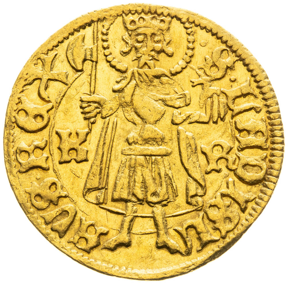 Goldgulden (1455) - back