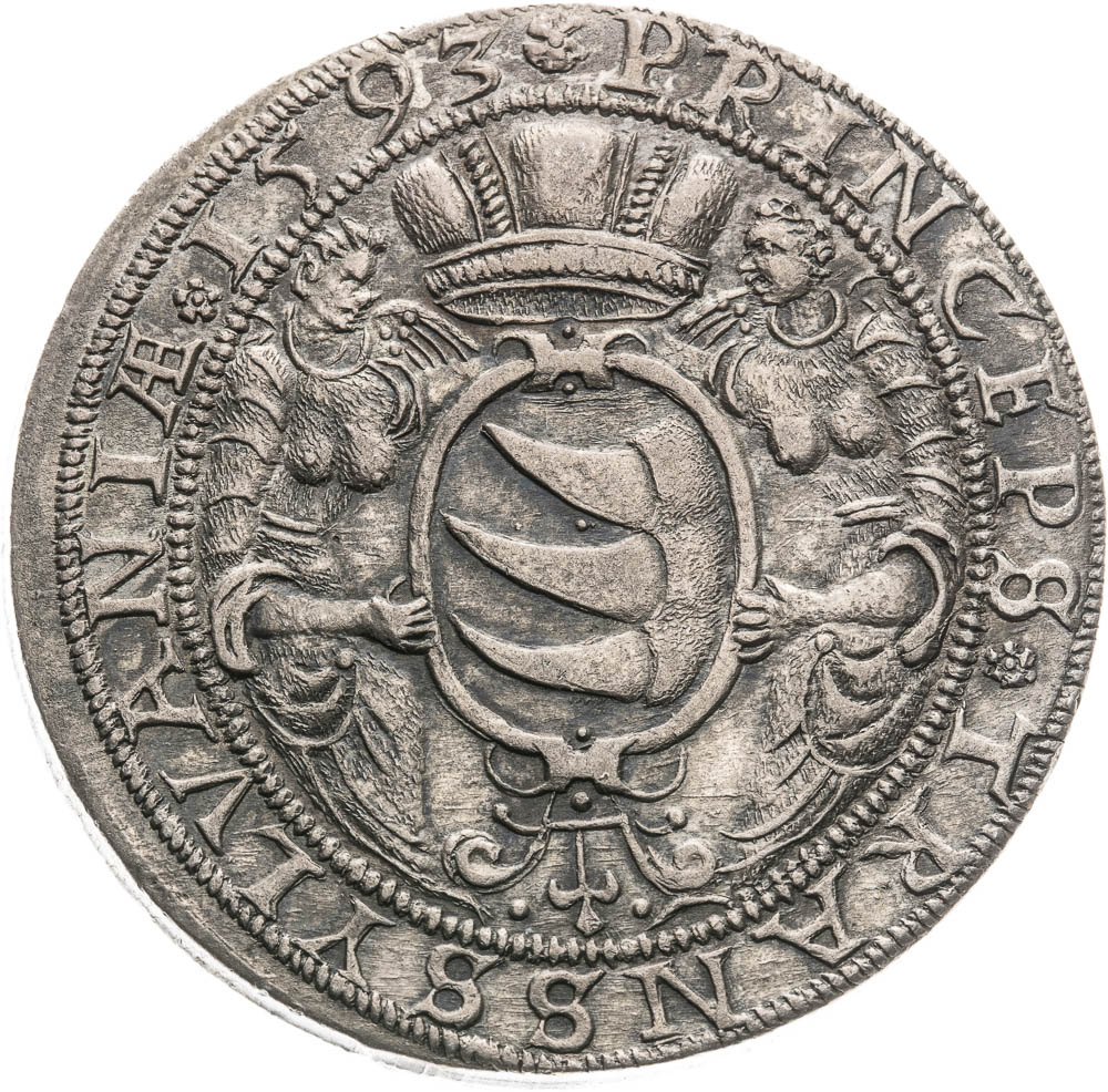Thaler 1593 - back