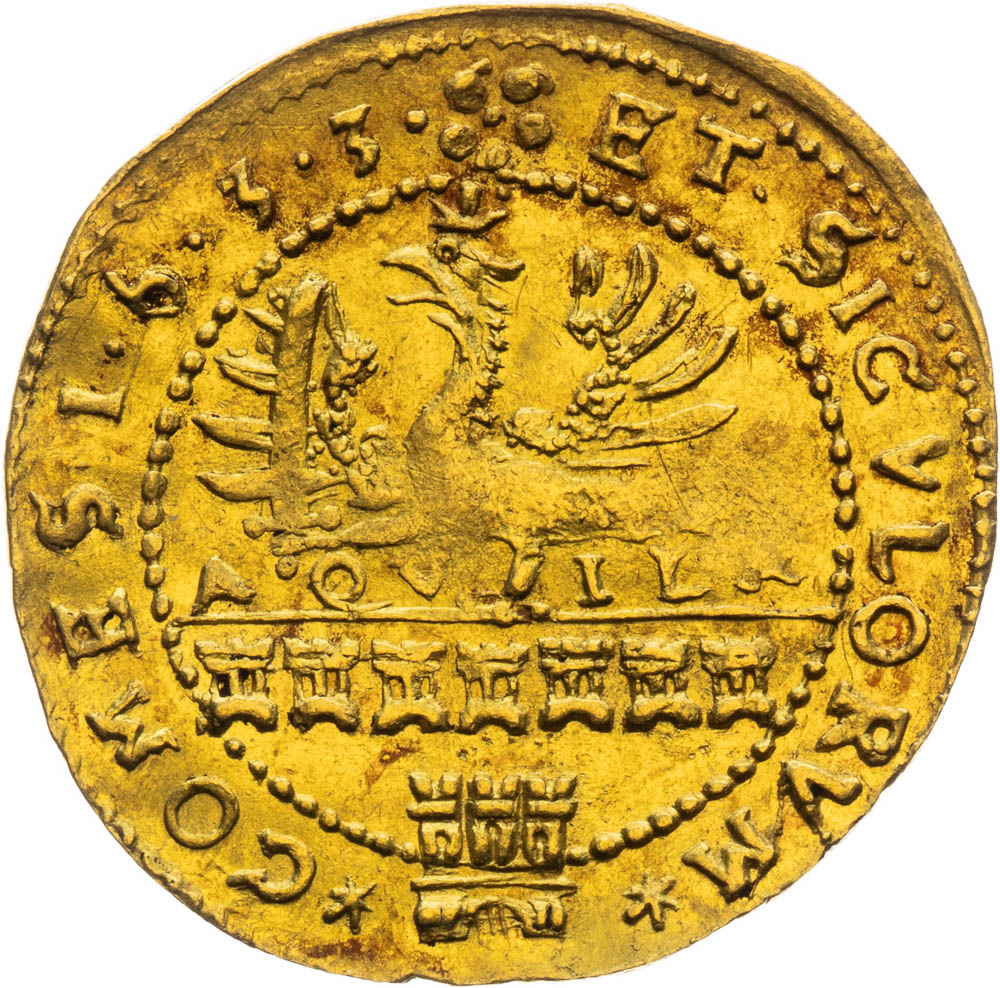 Ducat 1633 - back