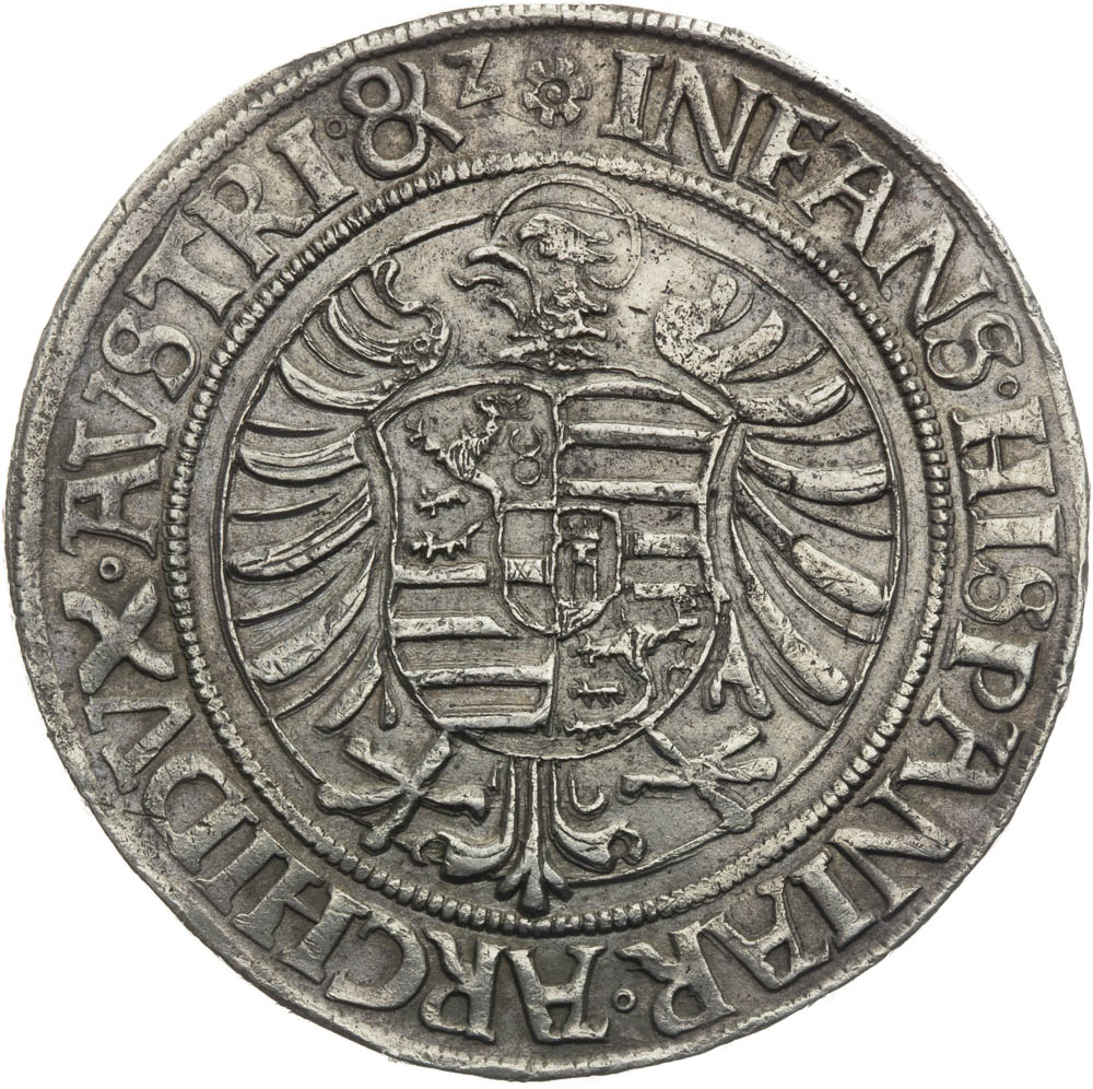 Thaler (1535–1542) - back