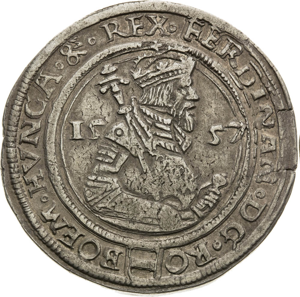 1/2 Thaler 1557 - front