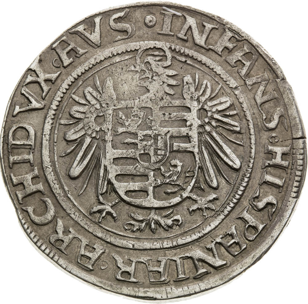 1/2 Thaler 1557 - back