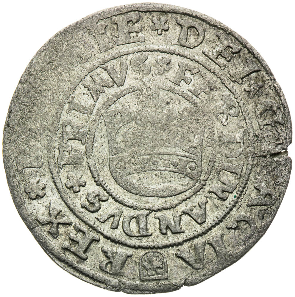 Prague Groschen 1539 - front