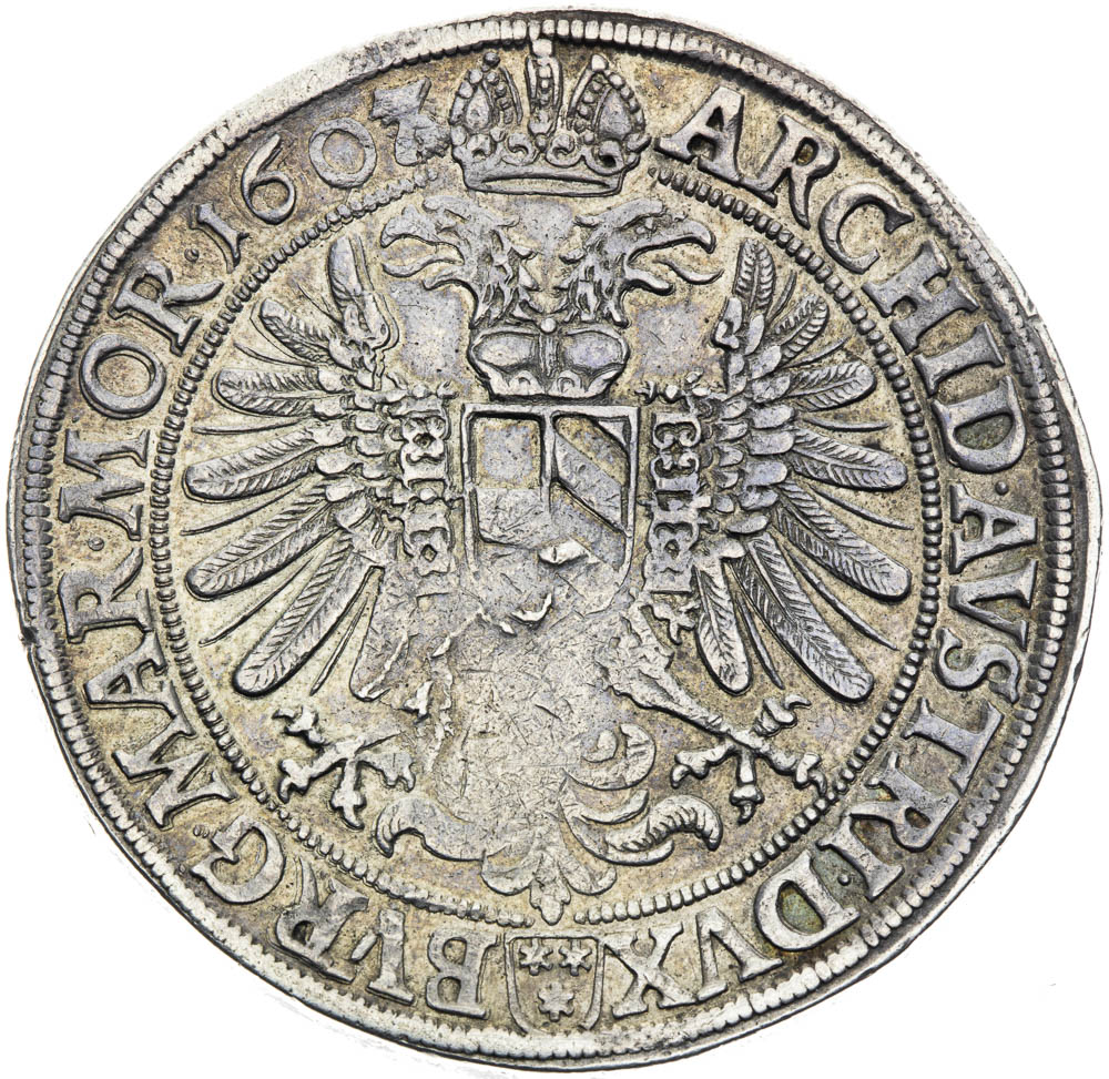 Thaler 1607 - back