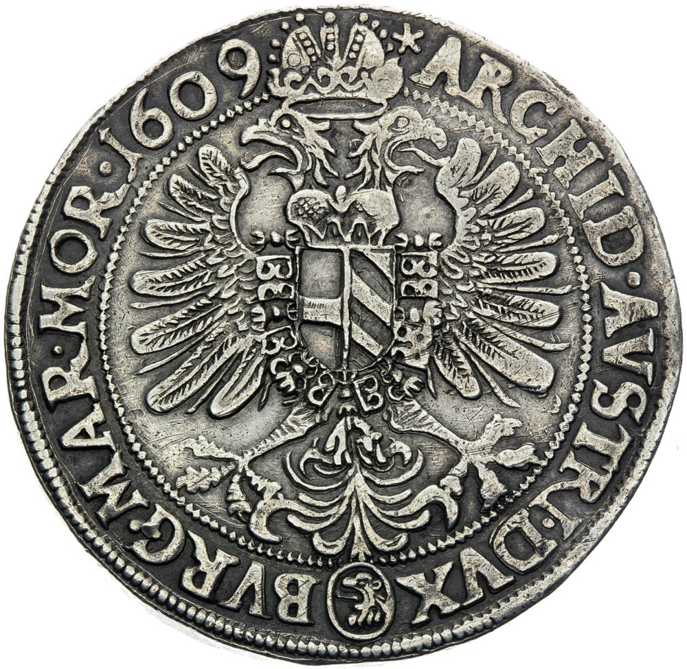 Thaler 1609 - back