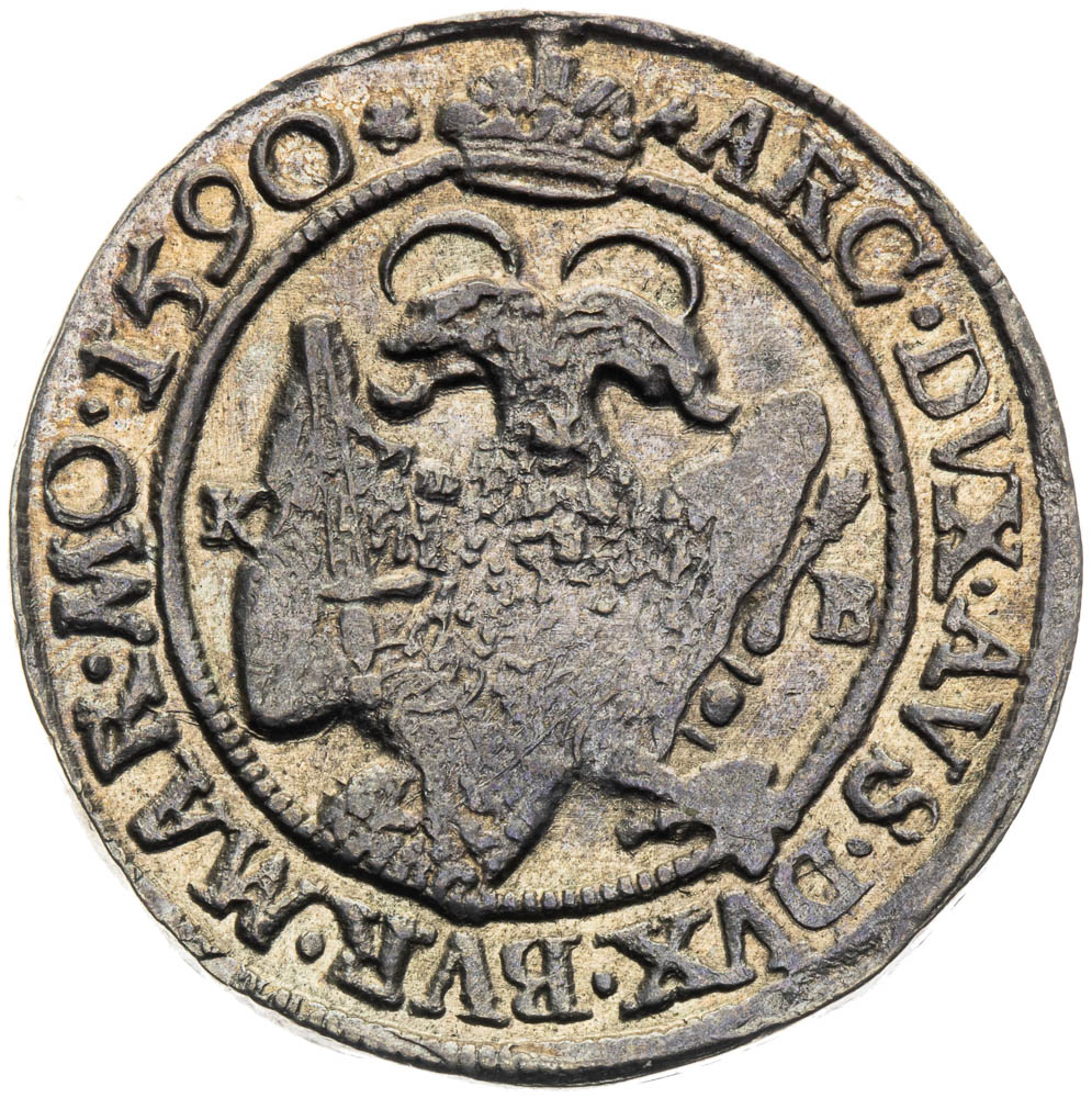 1/4 Thaler 1590 - back