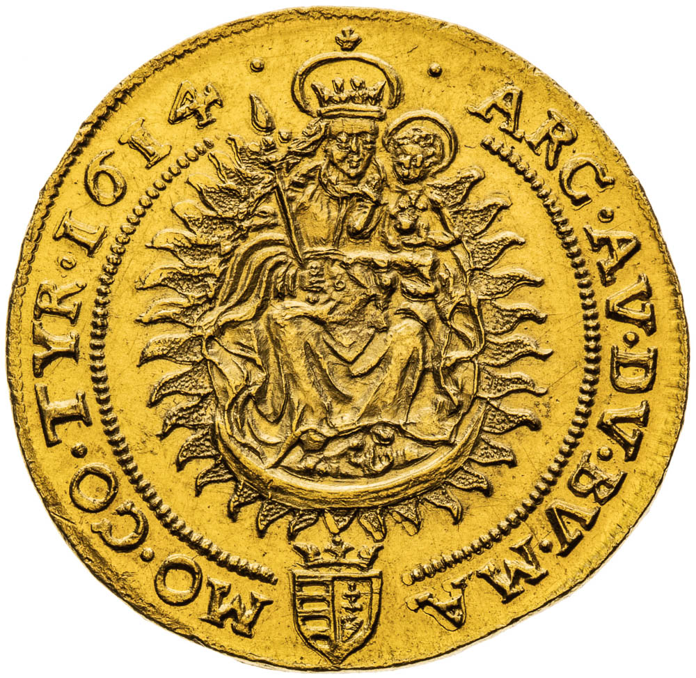 2 Ducats 1614 - back